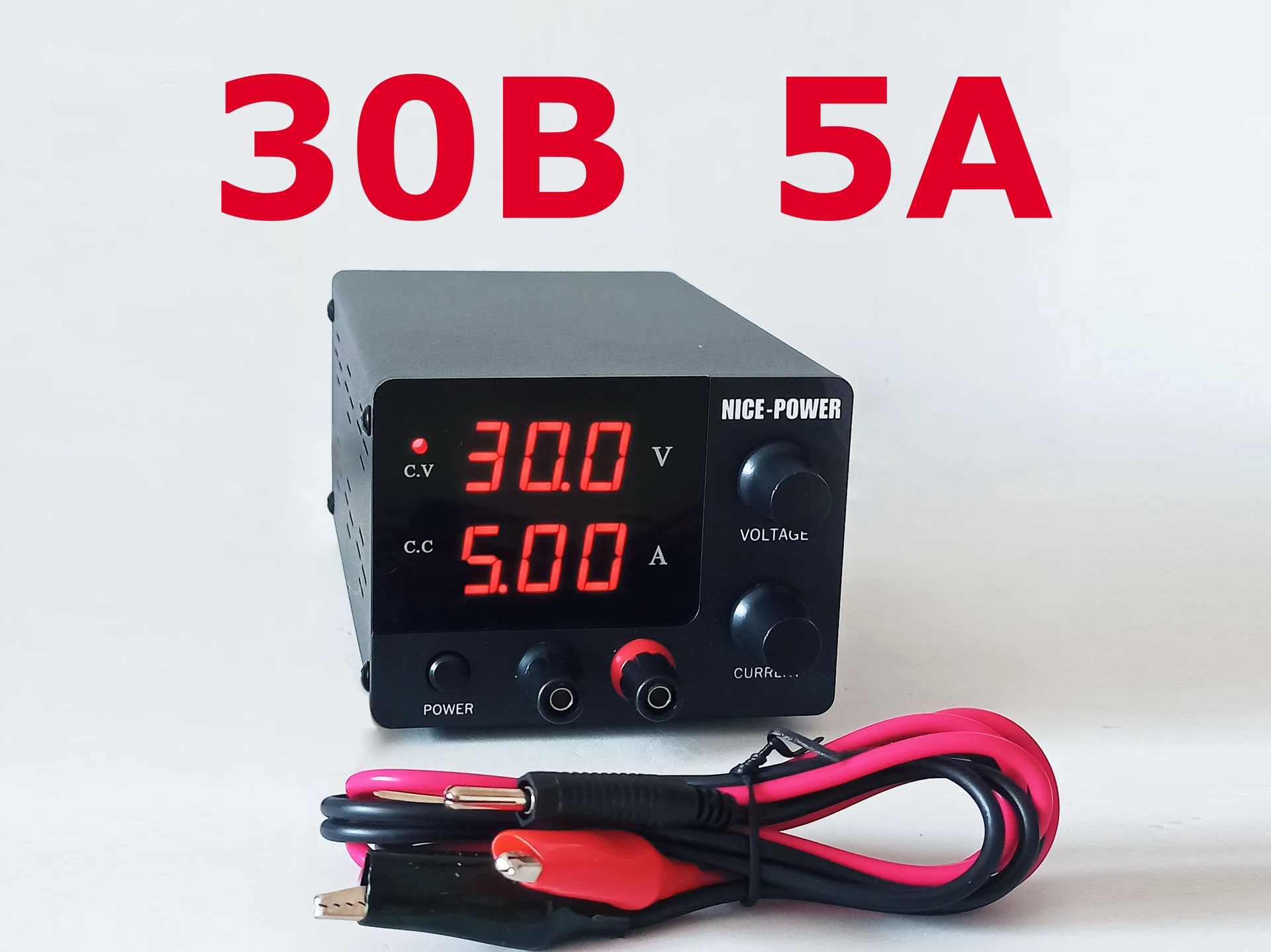 Мини Лабораторный блок питания 30В 5А цифровая установка Защита от перегрузки и КЗ ЛБП Nice Новый