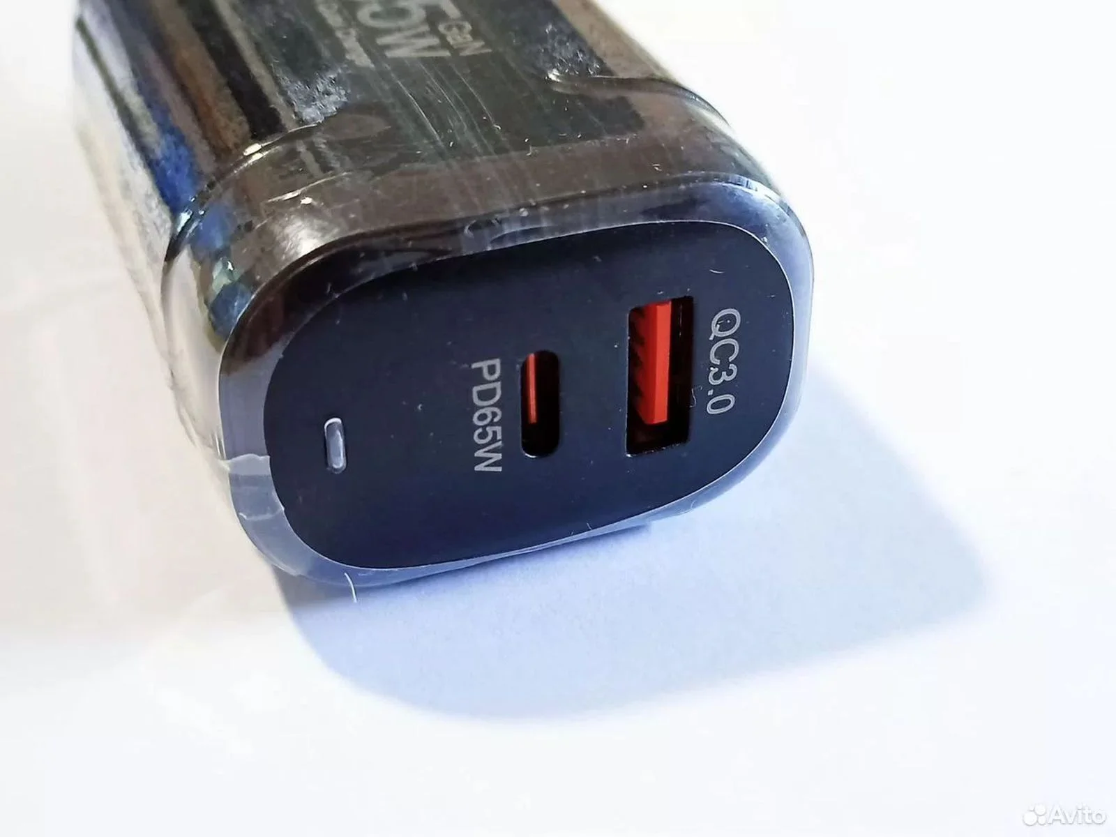 GaN зарядное устройство 65Вт Type-C USB ЗУ - миниатюра 3