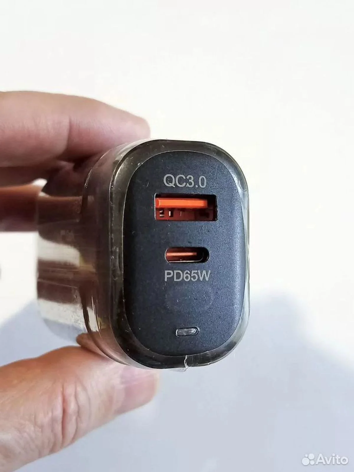 GaN зарядное устройство 65Вт Type-C USB ЗУ - миниатюра 4