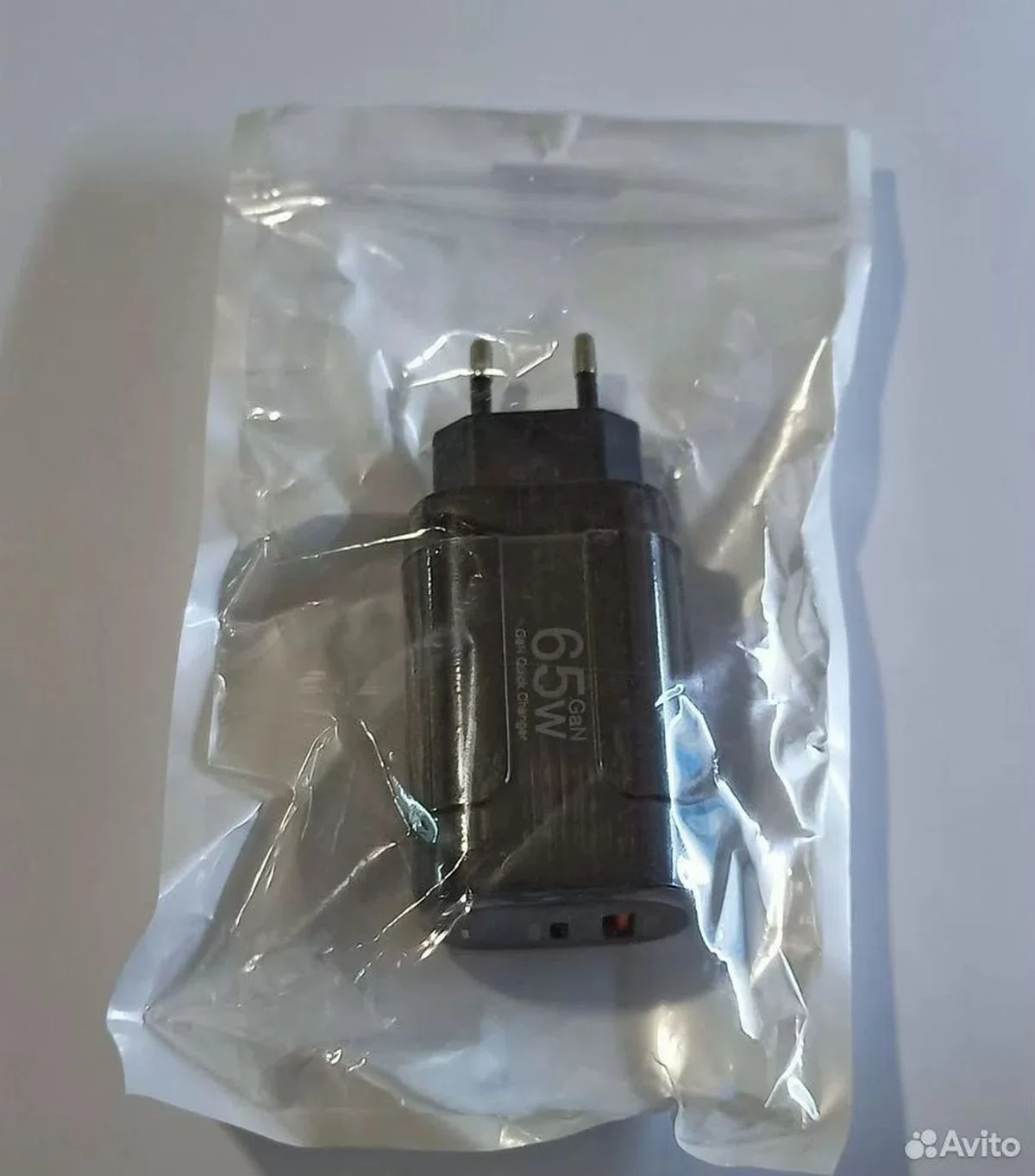 GaN зарядное устройство 65Вт Type-C USB ЗУ - миниатюра 6