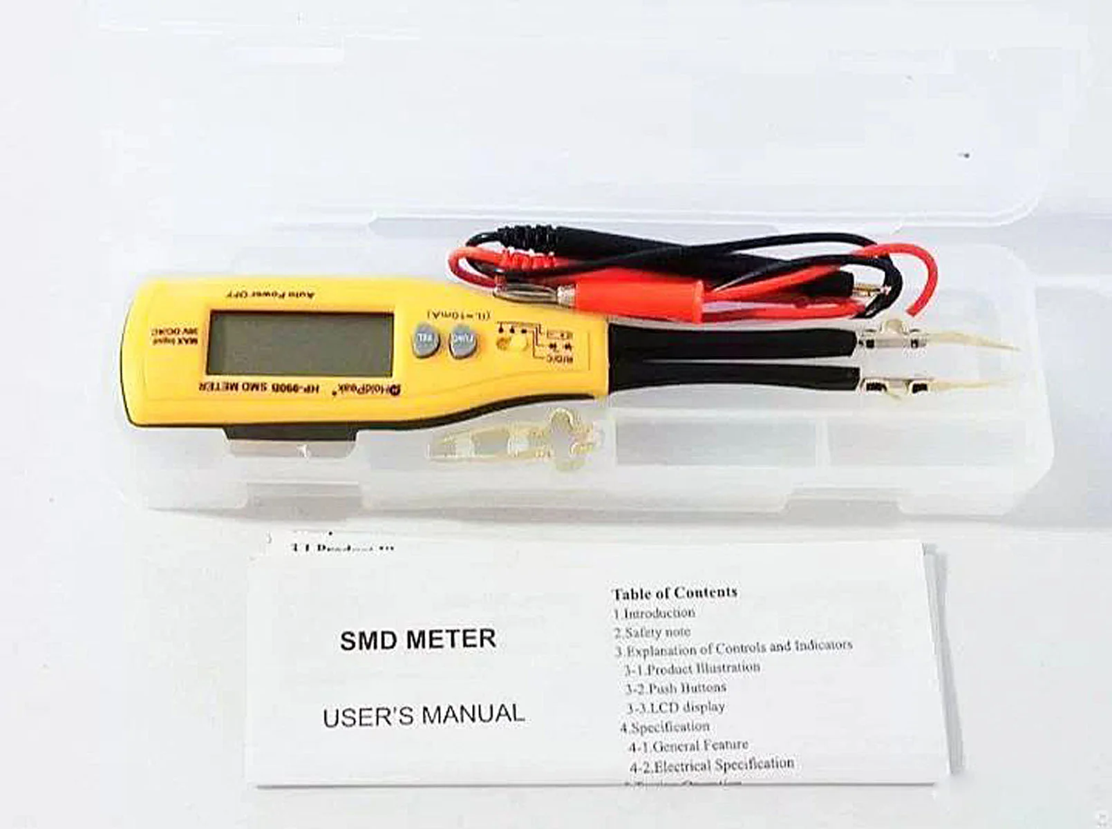 SMD мультиметр HoldPeak HP-990B 2xAAA