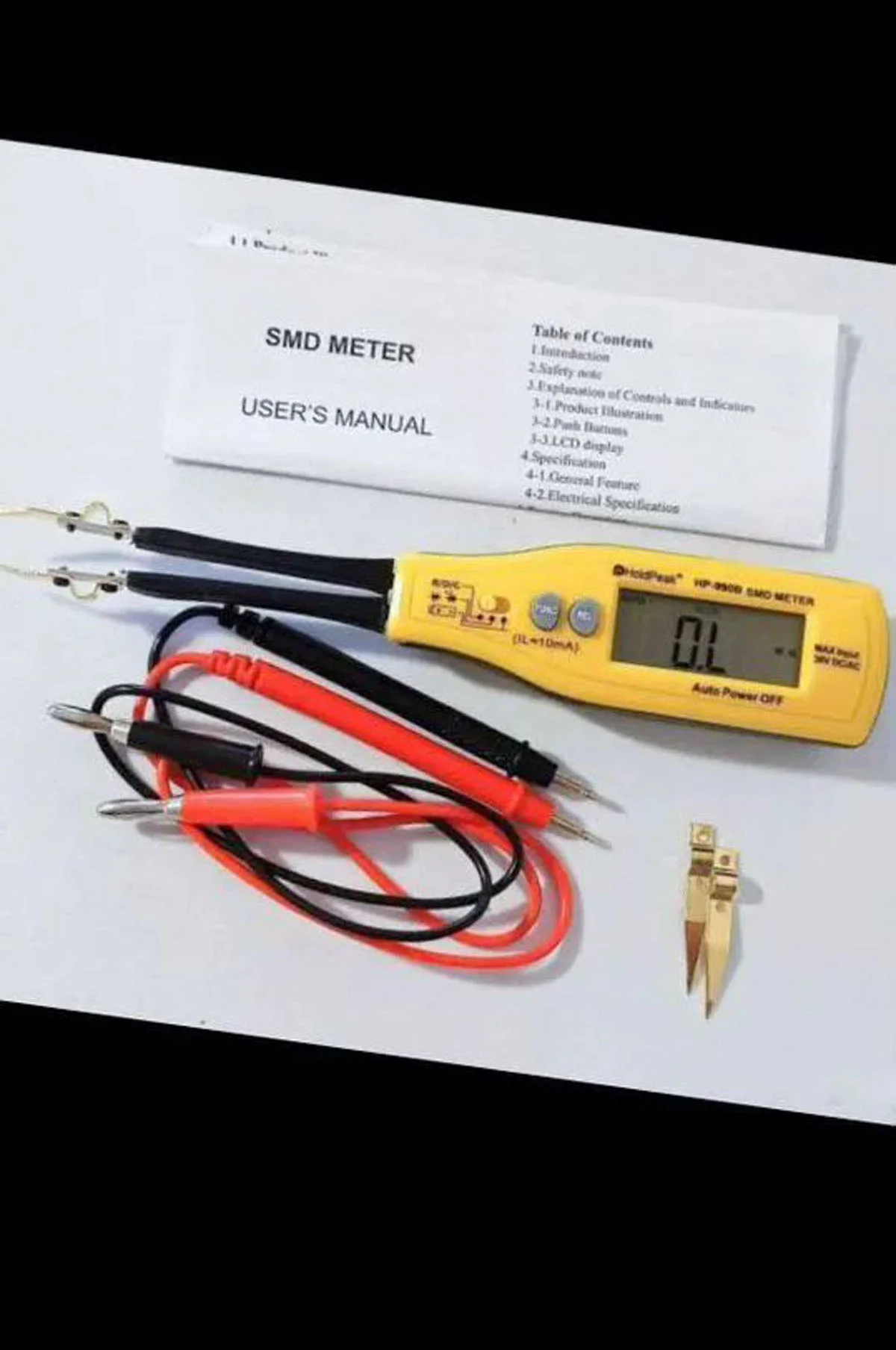 SMD мультиметр HoldPeak HP-990B 2xAAA - миниатюра 2