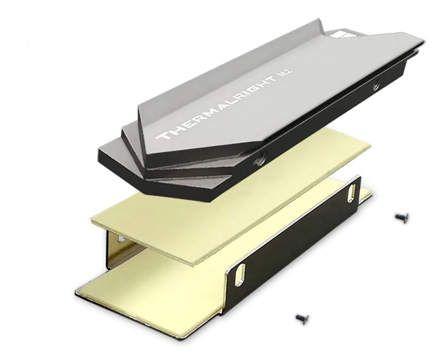 Мощный двусторонний радиатор Thermalright TR-M.2 кулер для M.2 дисков SSD - миниатюра 6