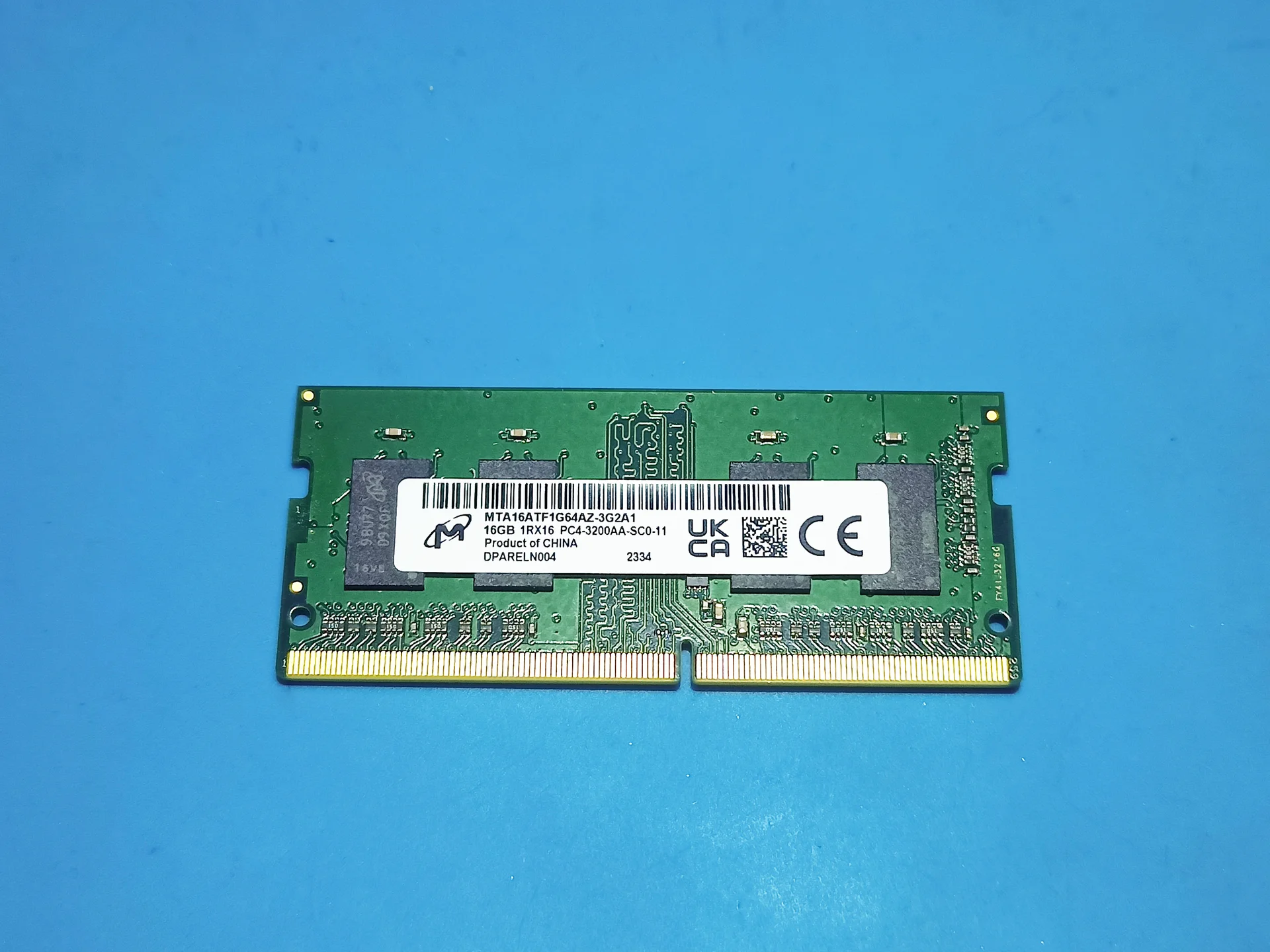 Оперативная память DDR4 16 Гб 3200 MHz для ноутбука - изображение 1