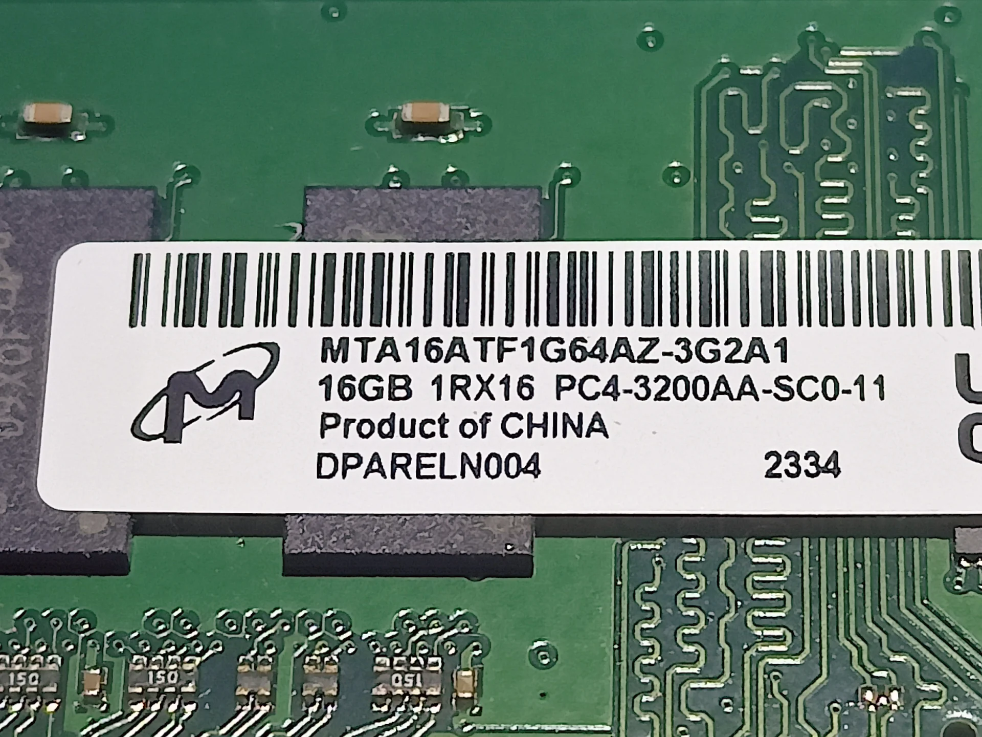 Оперативная память DDR4 16 Гб 3200 MHz для ноутбука - миниатюра 3
