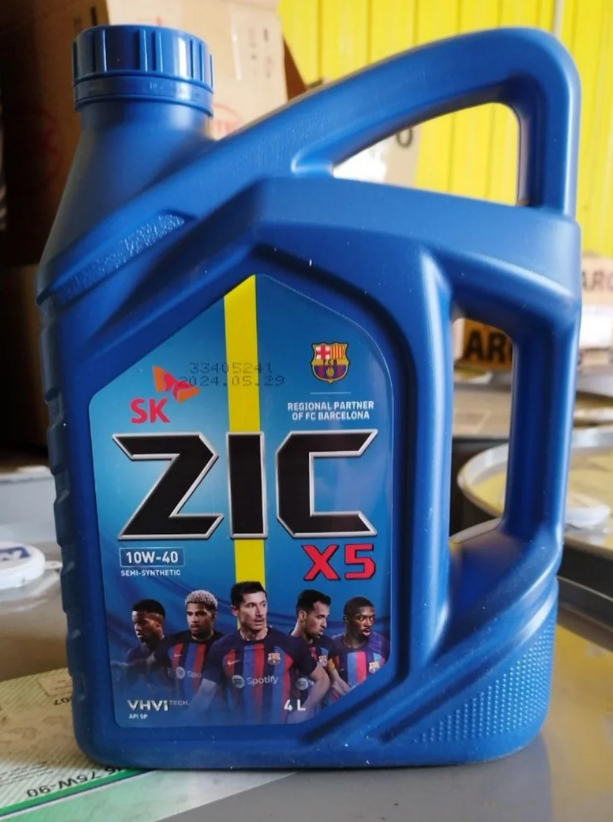 Масло Zic 10w40 - миниатюра 2