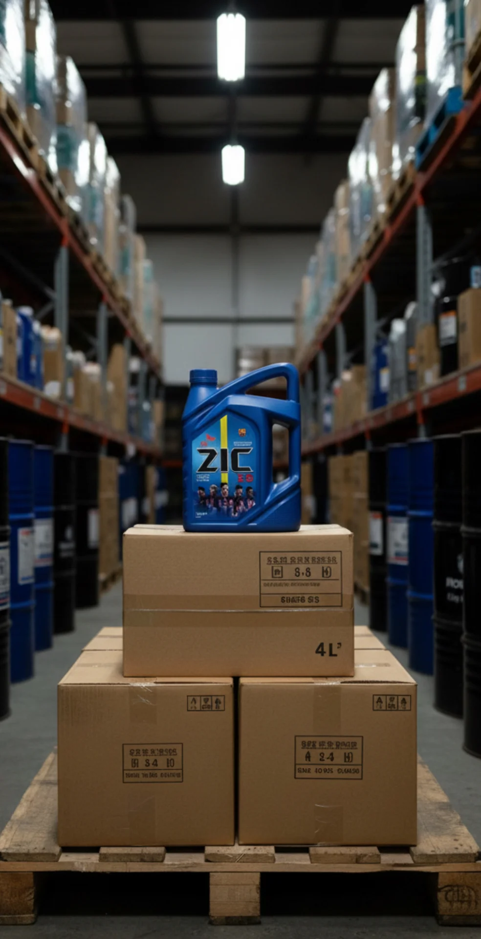 Масло Zic 10w40 - миниатюра 4