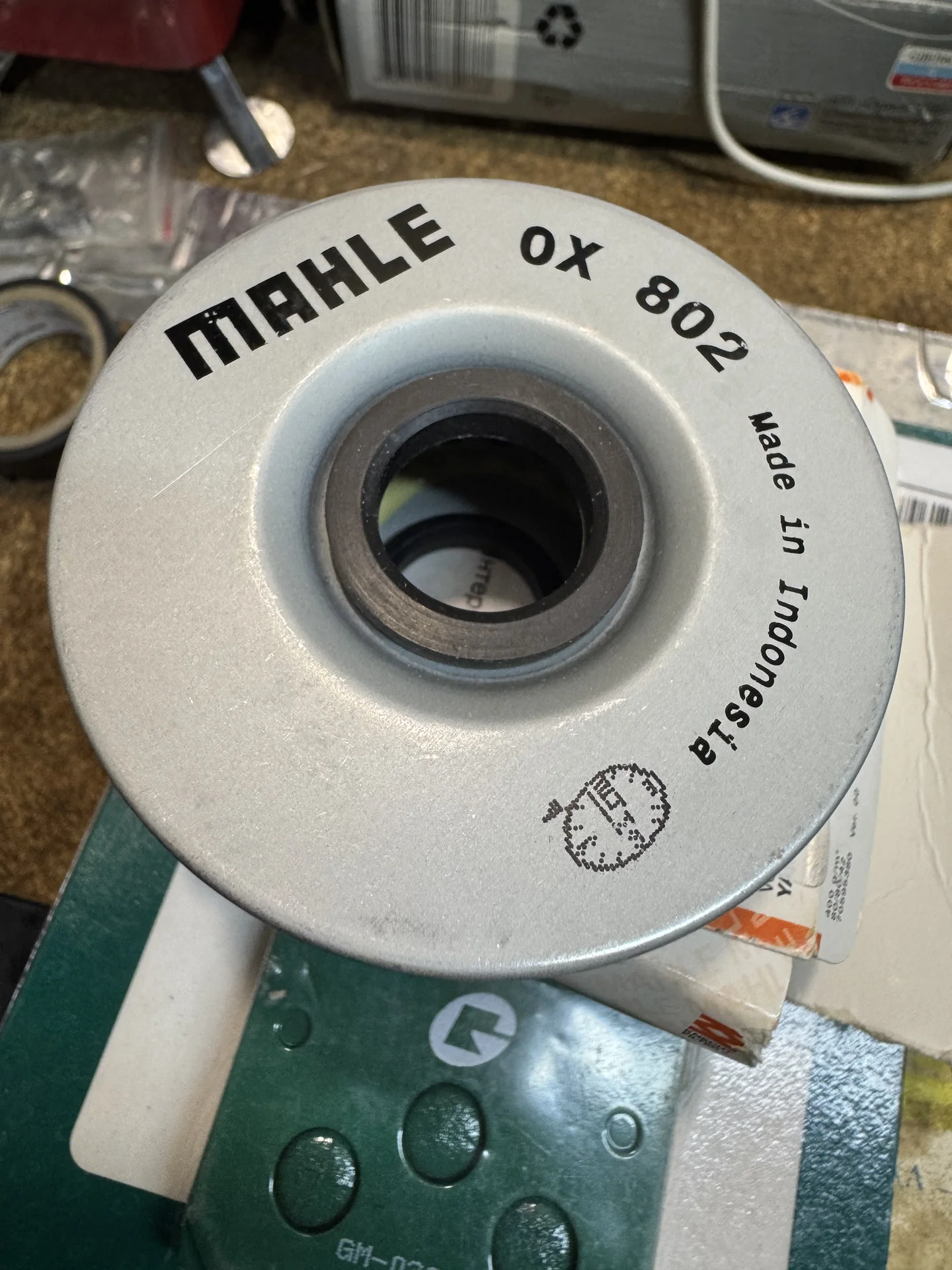 Фильтр Масляный MAHLE OX802 YAMAHA - миниатюра 2