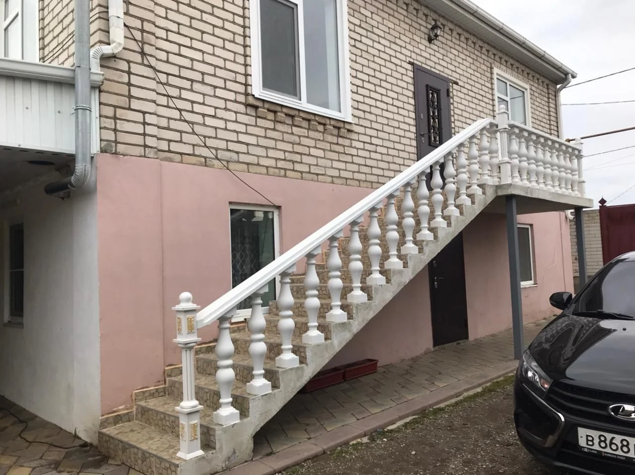 Перила и балясины из бетона - миниатюра 12