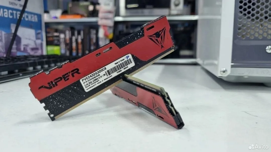 Оперативная память Patriot Viper 64 гб ddr4-3200 - изображение 1