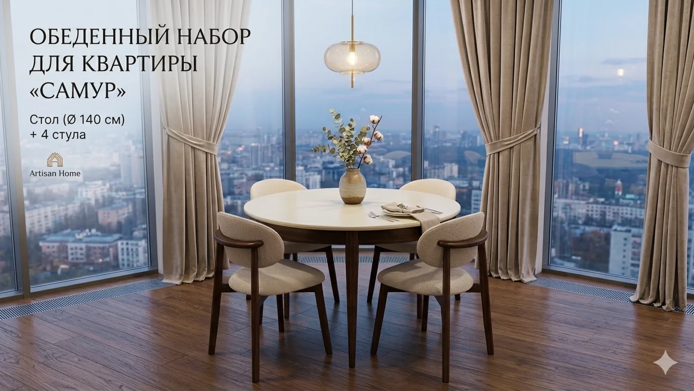 Стол Самур 140 см - миниатюра 2
