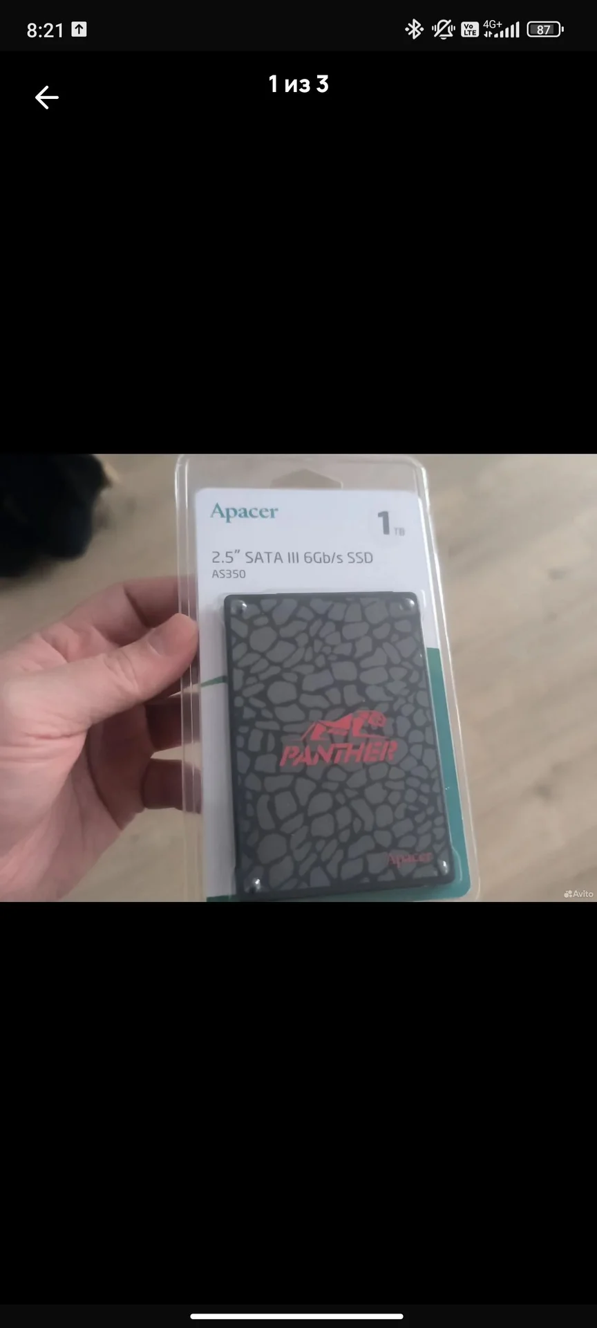 SSD диск Apacer 1 Tb - изображение 1