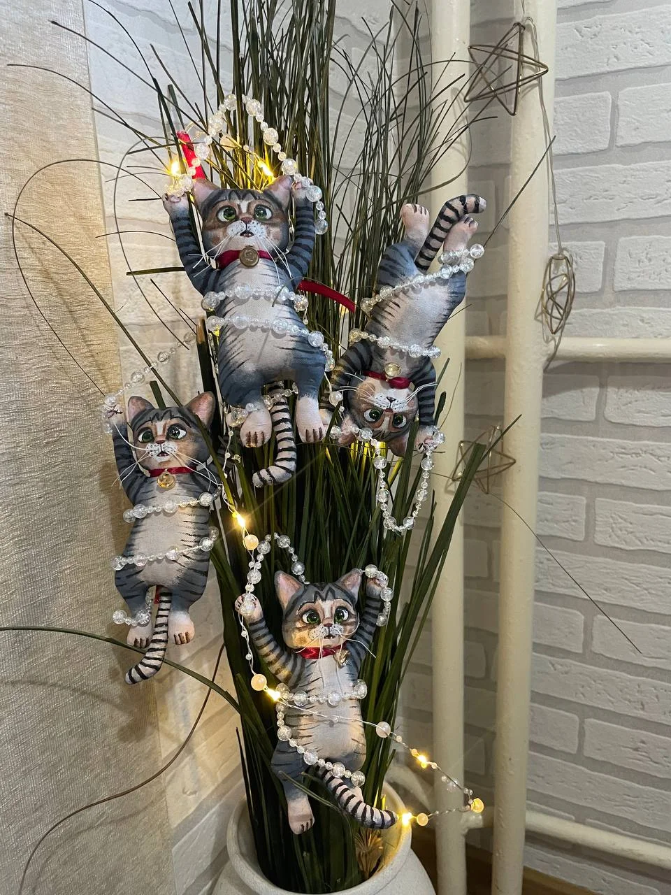 Кот барсик подвеска - миниатюра 3