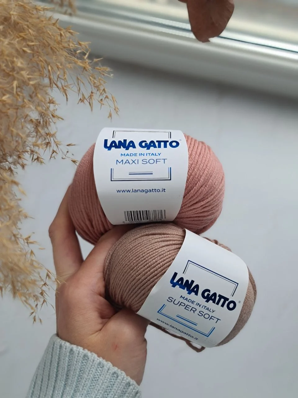 Пряжа Maxi Soft и Super Soft  от Lana Gatto