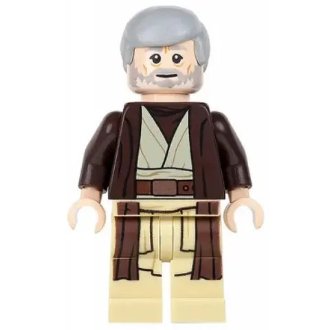 Минифигурка LEGO sw0552 Obi-Wan Kenobi - Old, Dark