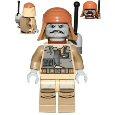 Минифигурка LEGO sw0798 Pao - without Sticker on B