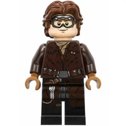 Минифигурка LEGO sw0949 Han Solo - Fur Coat and Go