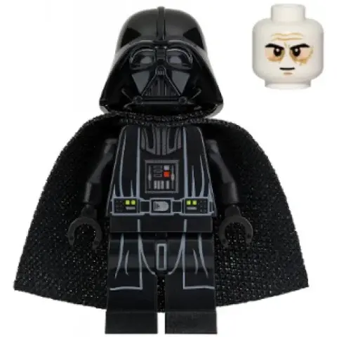 Минифигурка LEGO sw0744 Darth Vader (White Head, R