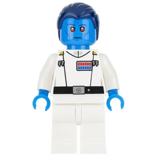 Минифигурка LEGO sw0811 Grand Admiral Thrawn - Dar - изображение 1