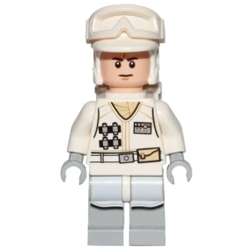 Минифигурка LEGO sw0708 Hoth Rebel Trooper White U - изображение 1