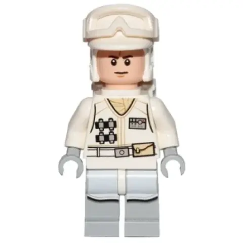 Минифигурка LEGO sw0708 Hoth Rebel Trooper White U