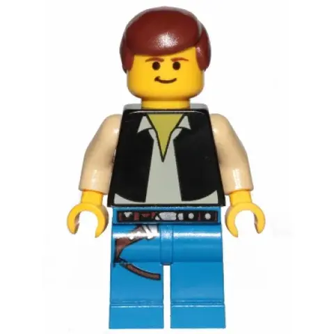 Минифигурка LEGO sw1032 Han Solo - 20th Anniversar