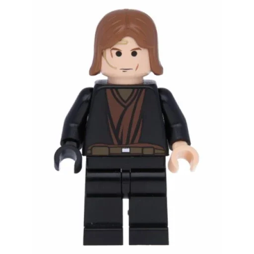 Минифигурка LEGO sw0120 Anakin Skywalker - Black R - изображение 1