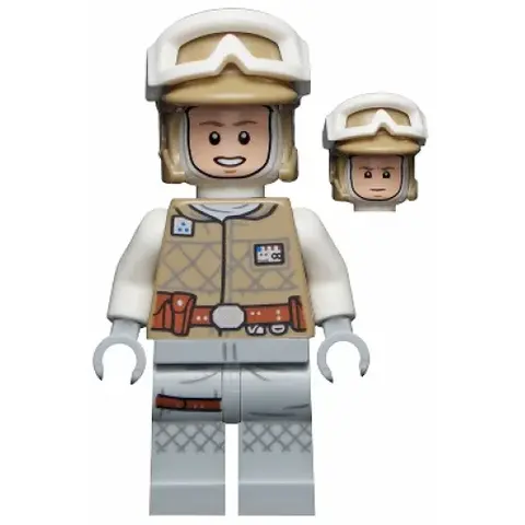 Минифигурка LEGO sw1143 Luke Skywalker (Hoth, Bala