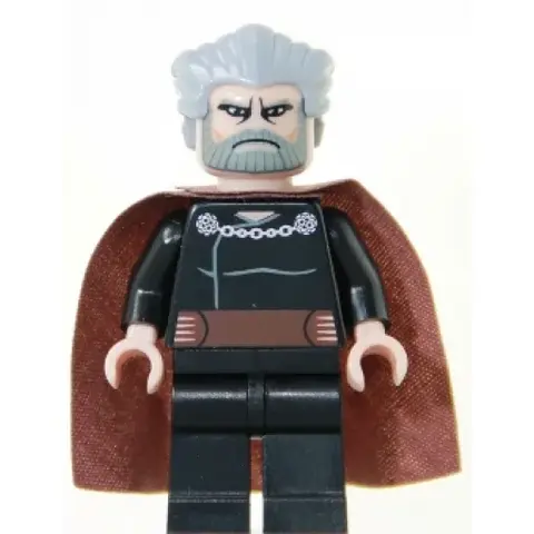 Минифигурка LEGO sw0224 Count Dooku - Light Bluish