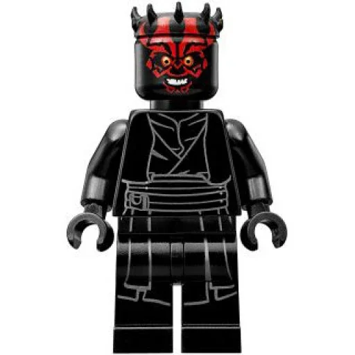 Минифигурка LEGO sw0808 Darth Maul - Horns, Printe - изображение 1