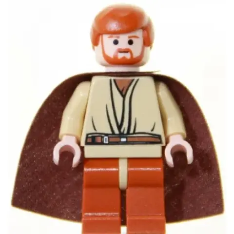Минифигурка LEGO sw0135 Obi-Wan Kenobi (Dark Orang