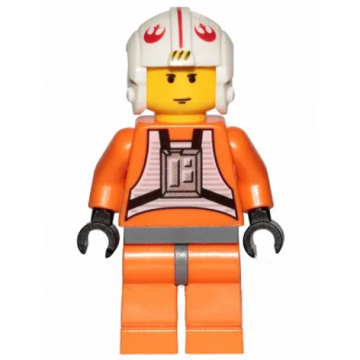 Минифигурка LEGO sw1024 Luke Skywalker (Pilot, 20t - изображение 1