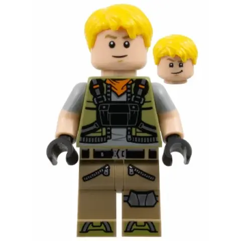 Минифигурка LEGO fort001 Battalion Brawler