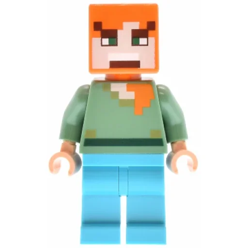 Минифигурка LEGO min197 Alex - Medium Azure Legs, - изображение 1