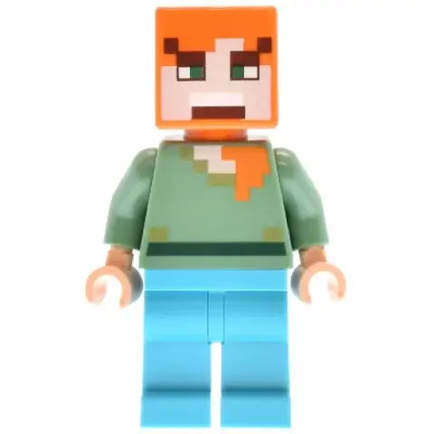 Минифигурка LEGO min197 Alex - Medium Azure Legs,