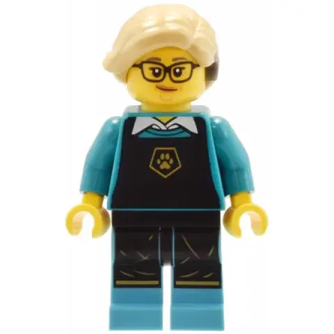 Минифигурка LEGO col435 Pet Groomer, Series 25 (Mi