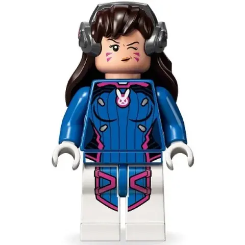 Минифигурка LEGO ow009 D.Va (Hana Song)