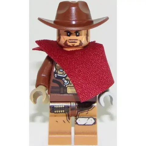 Минифигурка LEGO ow007 Jesse McCree / Cole Cassidy