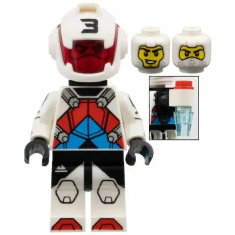 Минифигурка LEGO col451 Jetpack Racer, Series 27 (