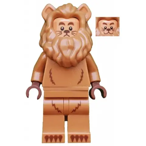 Минифигурка LEGO tlm164 Cowardly Lion, The LEGO Mo