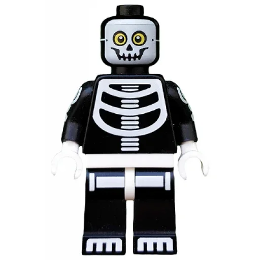 Минифигурка LEGO col221 Skeleton Guy, Series 14 (M - изображение 1