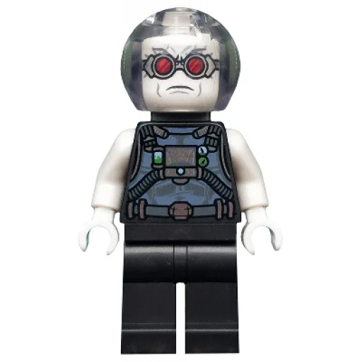 Минифигурка LEGO sh0587 Mr. Freeze, Pearl Dark Gra - изображение 1