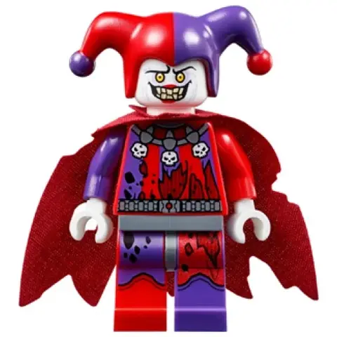 Минифигурка LEGO nex013 Jestro - Dark Purple and R