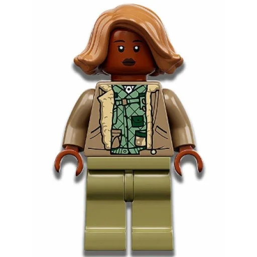 Минифигурка LEGO jw084 Kayla Watts - Medium Nougat - изображение 1
