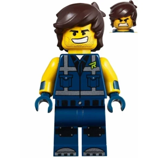 Минифигурка LEGO tlm112 Rex Dangervest - Smile, Te - изображение 1