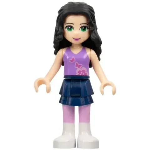 Минифигурка LEGO frnd0007 Friends Emma - Dark Blue