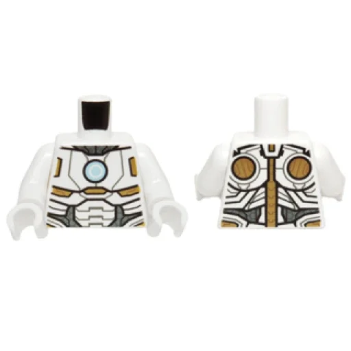 Деталь LEGO 973pb2193c01 Torso Armor with Light Bl - изображение 1