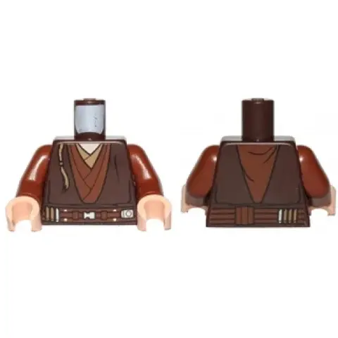 Деталь LEGO 973pb1534c01 Torso SW Layered Shirt, D