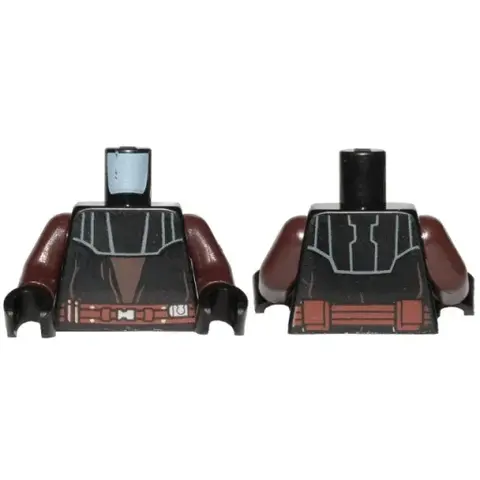 Деталь LEGO 973pb3287c01 Torso SW Layered Vest wit