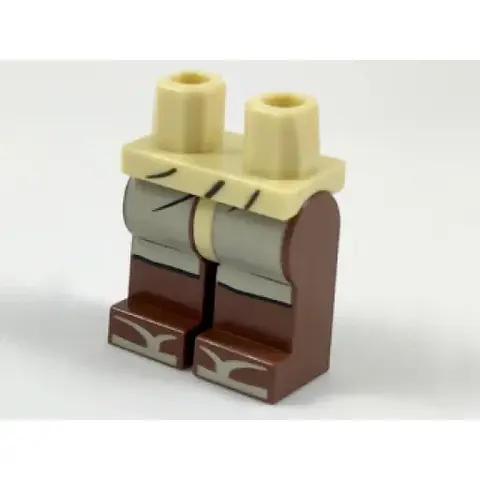 Деталь LEGO 970c88pb19 Hips and Reddish Brown Legs